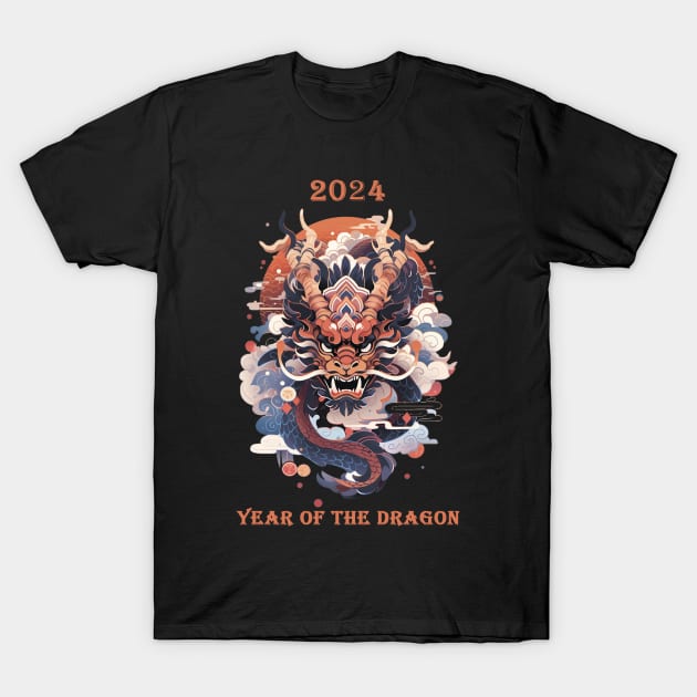 Year of the Dragon T-Shirt by GreenMary Design